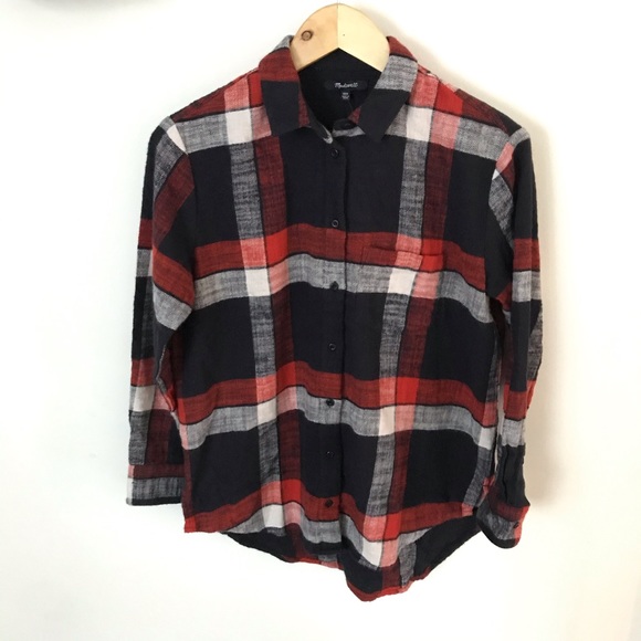 Madewell Oversized Ex-Boyfriend Shirt - Picture 3 of 5